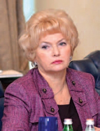 Л.Б. Нарусова, председатель Комиссии Совета Федерации по информационной политике 