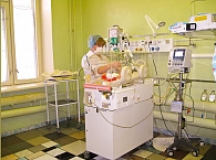 Отделение патологии новорожденных Детской городской клинической больницы № 1 г. Твери: реанимационное место