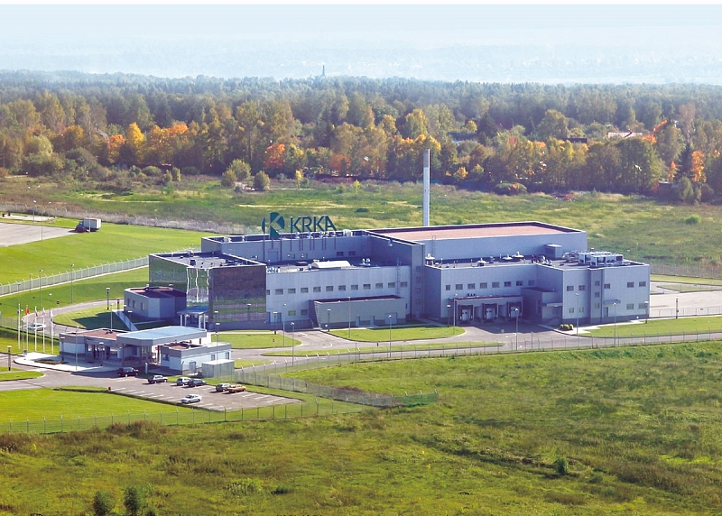 Завод "КРКА-РУС" - в подмосковном городе Истра. 