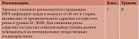 Таблица 7. Терапия статинами у пациентов с ВИЧ [1]