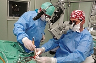 В ГУЗ ВОКБ №1 нейрохирургическое отделение работает как единое структурное подразделение вместе с РСЦ, отделением сосудистой хирургии и отделением ангиоконтрастных методов исследования
