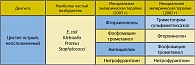 Таблица 5. Рекомендации Европейской урологической ассоциации  для лечения неосложненных ИМП (11)