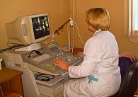 Работа прибора ультразвуковой диагностики в Областном кардиологическом диспансере г. Ульяновска